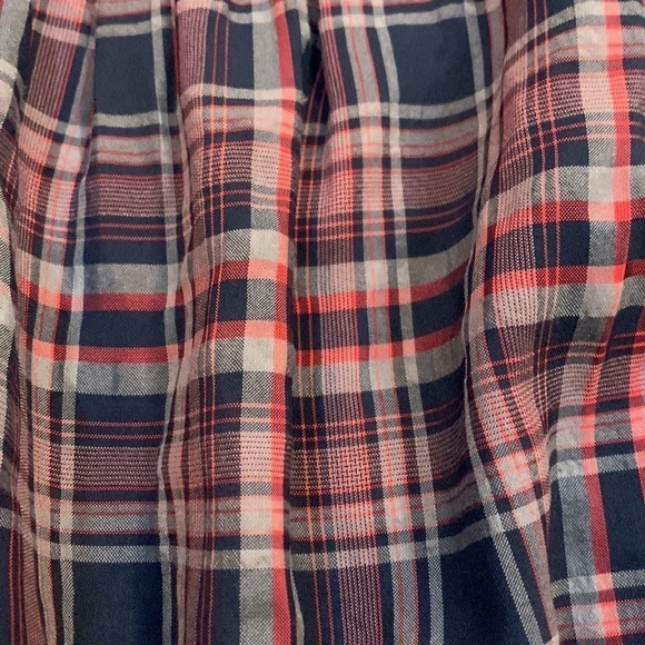 Madewell Lucie Puff-Sleeve Smocked Mini Dress in Rockfern Plaid XXS - Picture 11 of 11